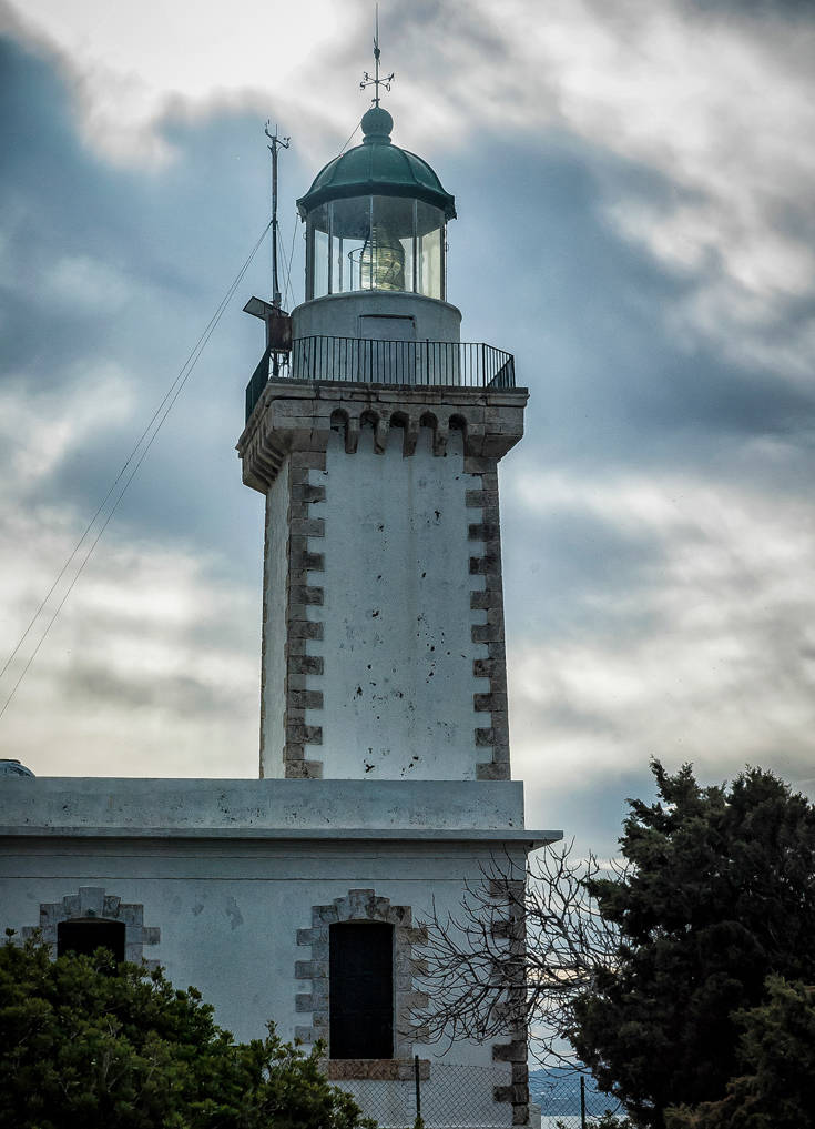 The magnificent lighthouse of Skopelos